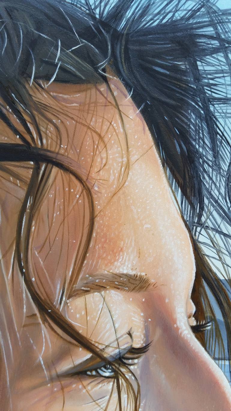 Original Figurative People Painting by Matteo Germano