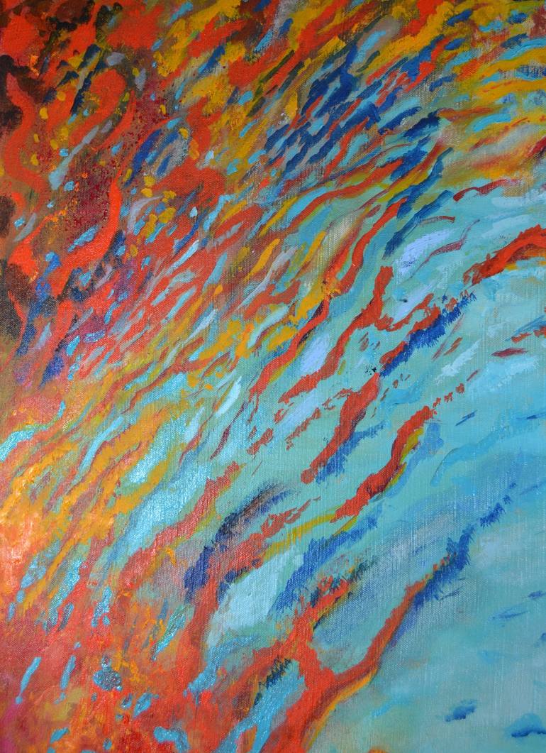 Original Abstract Painting by Giorgio Paci