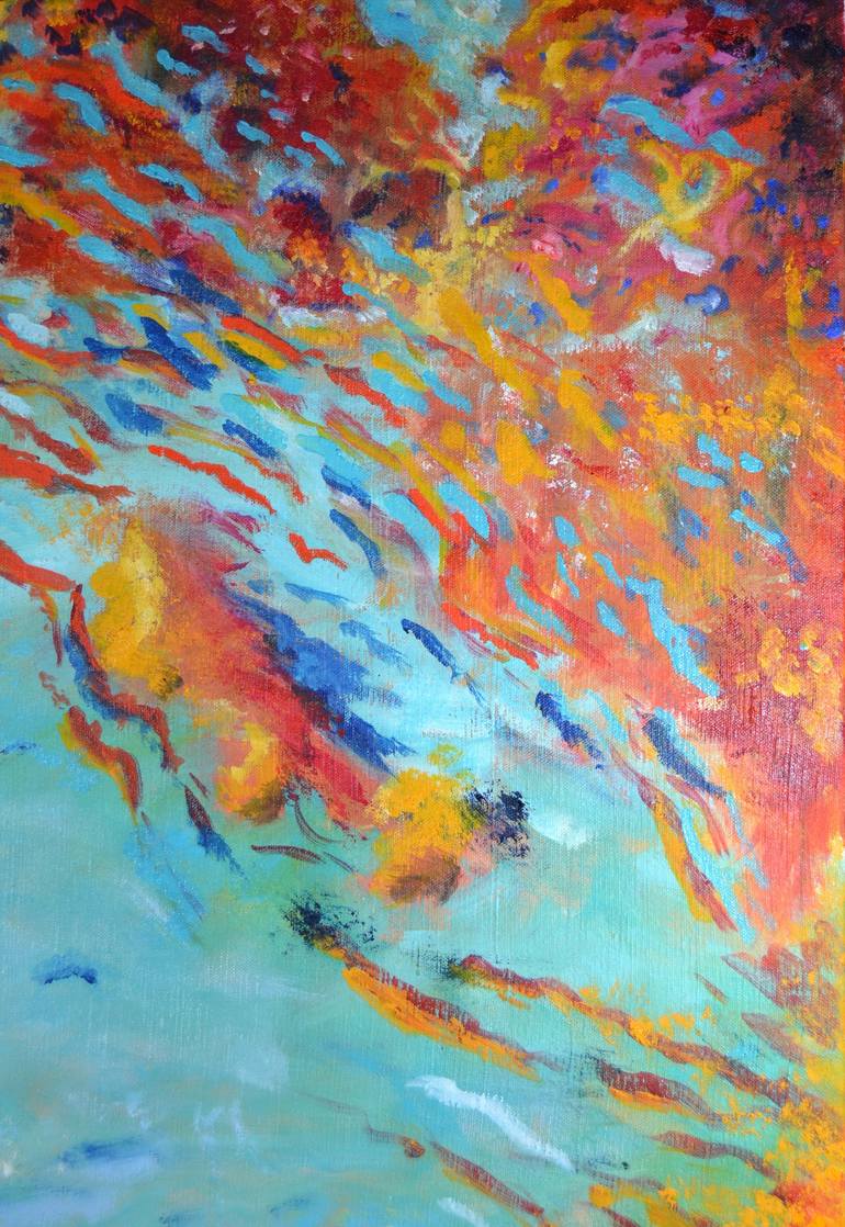 Original Abstract Painting by Giorgio Paci