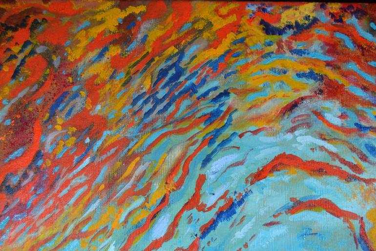 Original Abstract Painting by Giorgio Paci