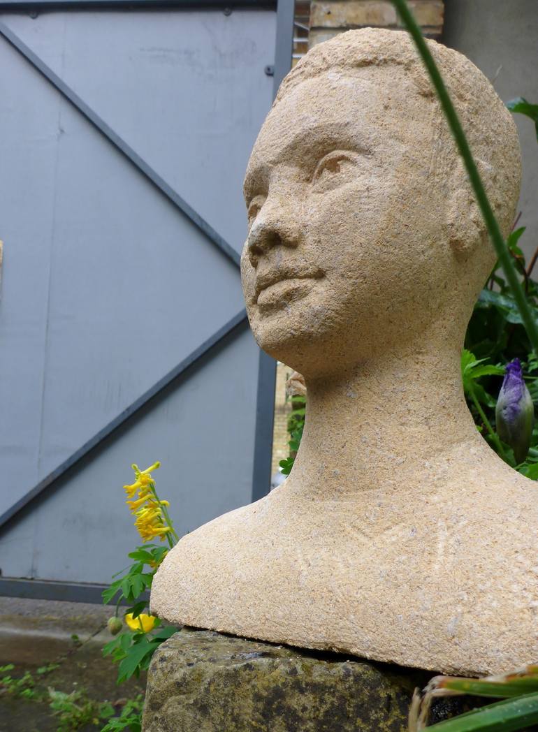 Original Figurative Portrait Sculpture by Sarah Lovett