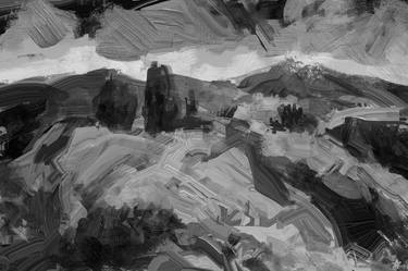 Print of Landscape Digital by Munir Akhmejanov
