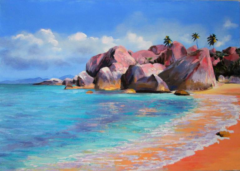 Tropical Paradise Painting By Igor Pautov Saatchi Art