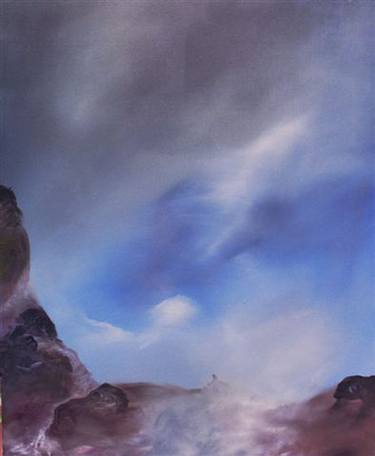 Saatchi Art Artist Alberto Montoreano; Paintings, “The ozone layer” #art