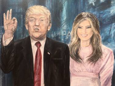 Donald Trump and the First Lady thumb
