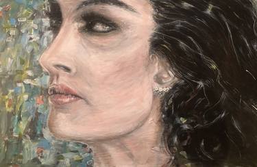 Original Portrait Painting by Caroline Riley