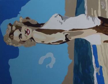 Original Pop Art Women Paintings by Andy Scott