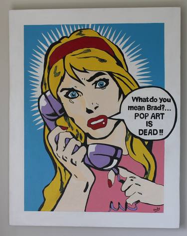 Original Pop Art Pop Culture/Celebrity Paintings by Andy Scott