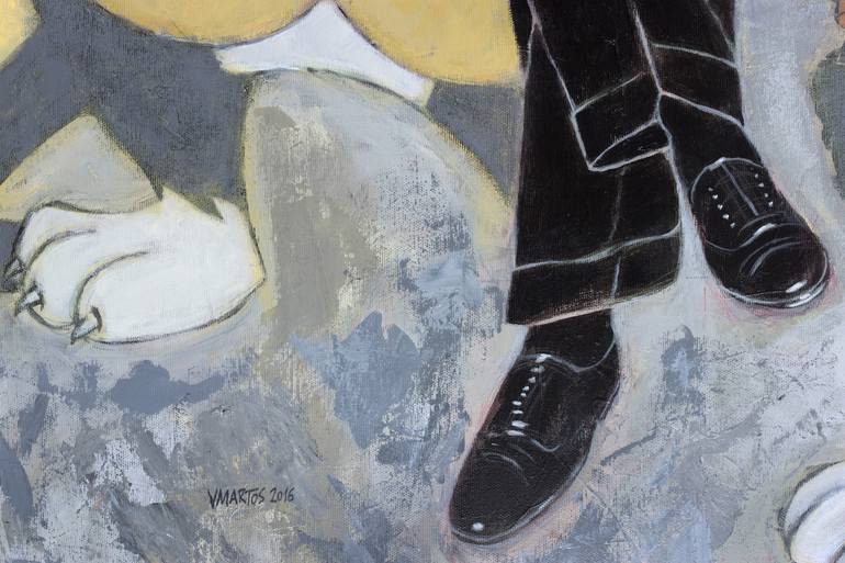 Original Figurative Pop Culture/Celebrity Painting by Victoria Martos