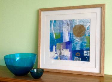 Original Abstract Printmaking by Jacqueline Quinn