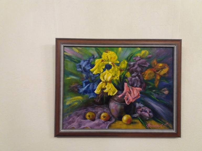 Original Fine Art Still Life Painting by Galina Grygoruk