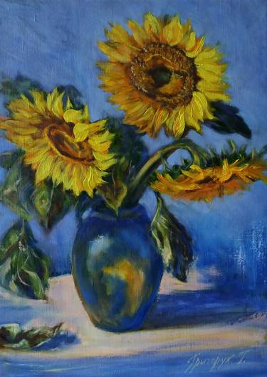 Original Impressionism Still Life Paintings by Galina Grygoruk