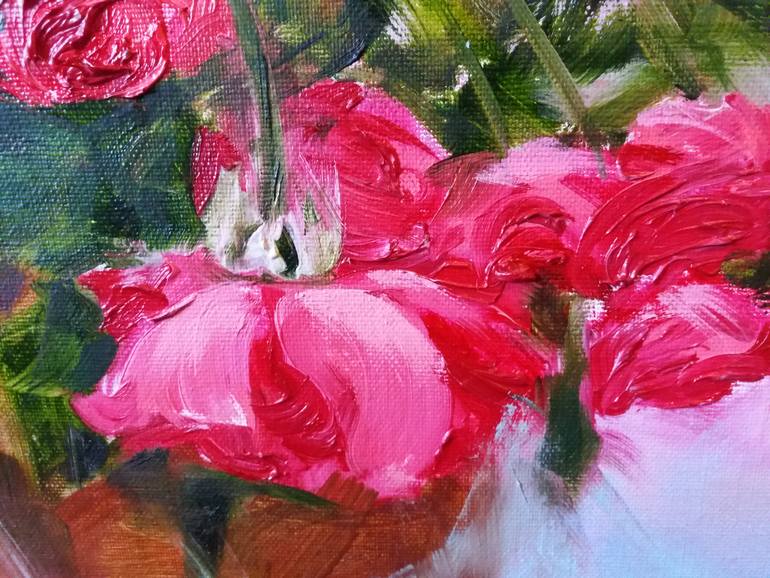 Original Impressionism Still Life Painting by Galina Grygoruk