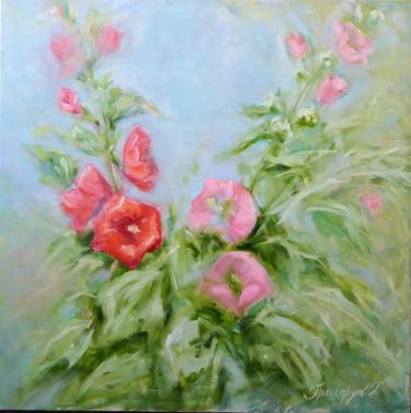 Print of Impressionism Floral Paintings by Galina Grygoruk