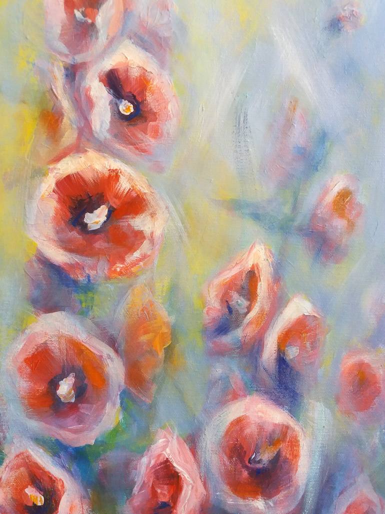 Original Impressionism Floral Painting by Galina Grygoruk