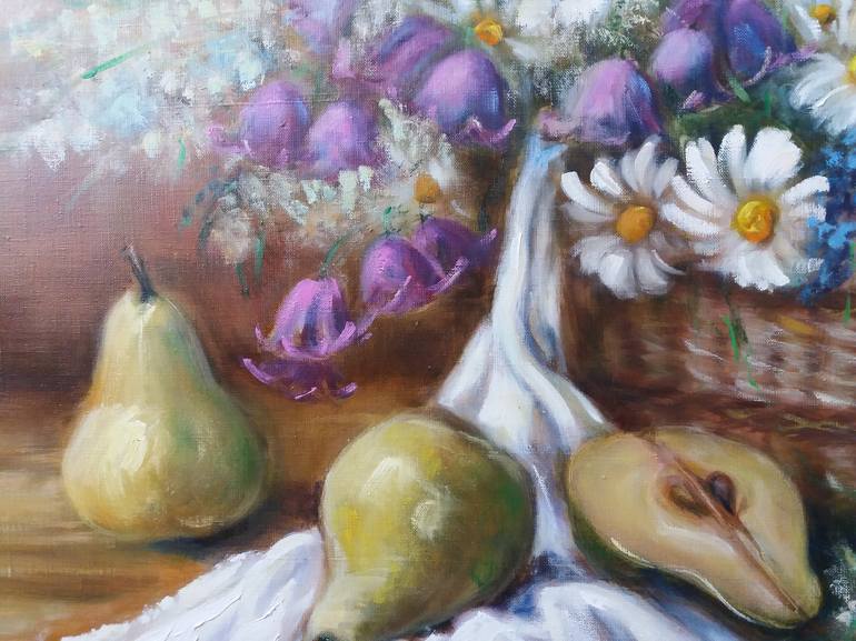 Original Impressionism Still Life Painting by Galina Grygoruk