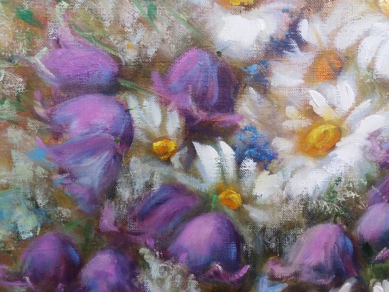 Original Impressionism Still Life Painting by Galina Grygoruk