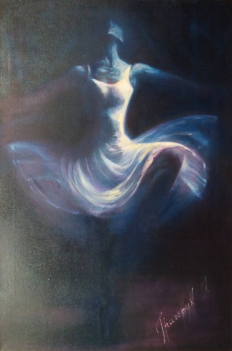 Original Performing Arts Painting by Galina Grygoruk