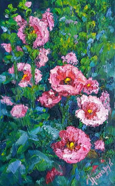 Print of Fine Art Floral Paintings by Galina Grygoruk