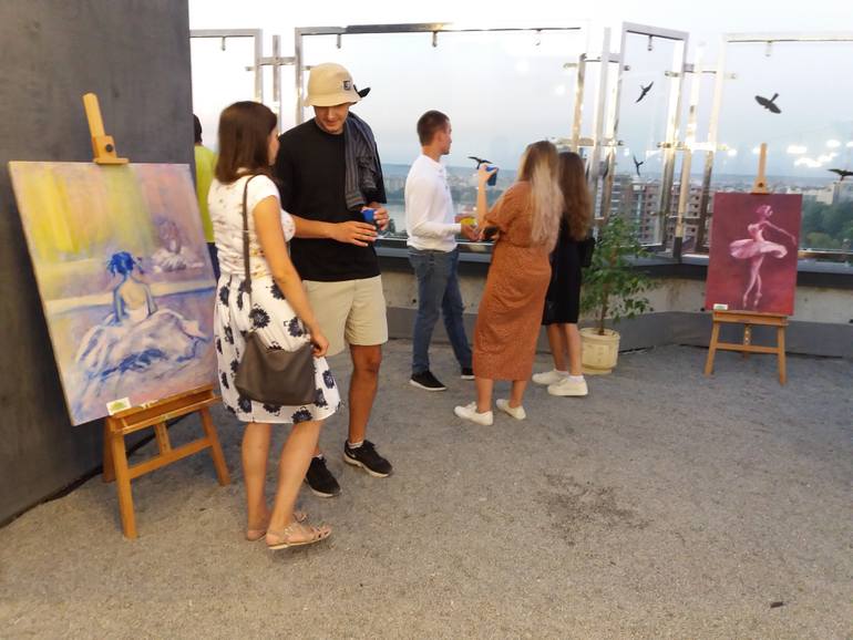 Original Figurative Other Painting by Galina Grygoruk