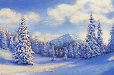 Print of Fine Art Landscape Paintings by Galina Grygoruk