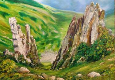 Print of Impressionism Landscape Paintings by Galina Grygoruk