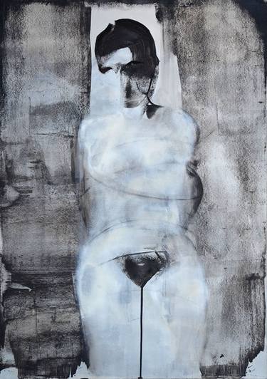 Original Nude Painting by Weronika Pawlowska