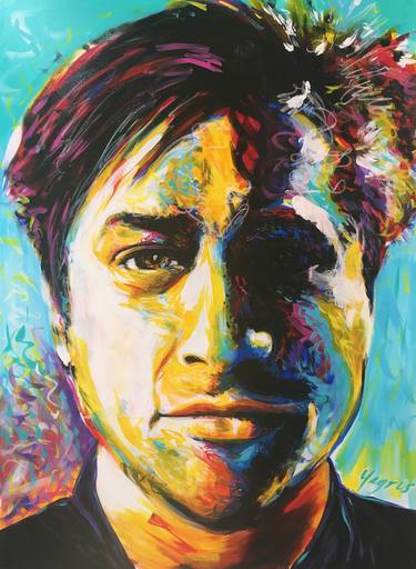Print of Expressionism Portrait Paintings by Michelle Yegros