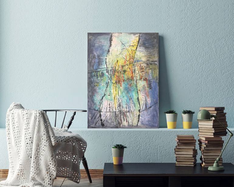 Original Abstract Painting by Tal Wagner