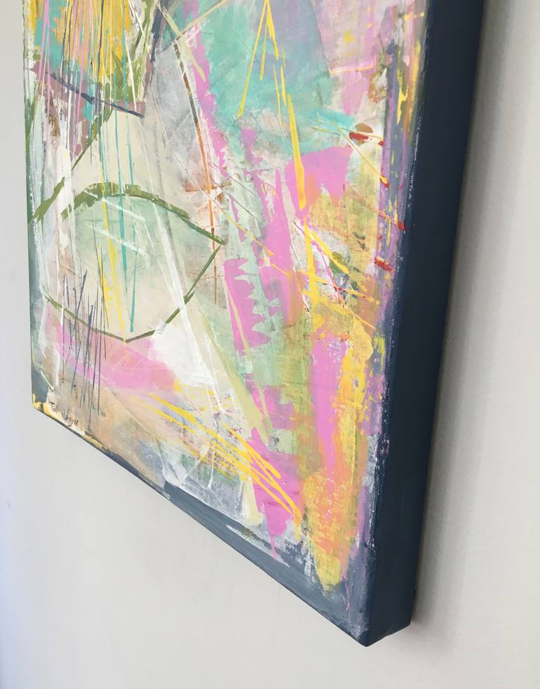 Original Abstract Expressionism Abstract Painting by Tal Wagner