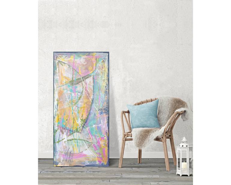 Original Abstract Expressionism Abstract Painting by Tal Wagner