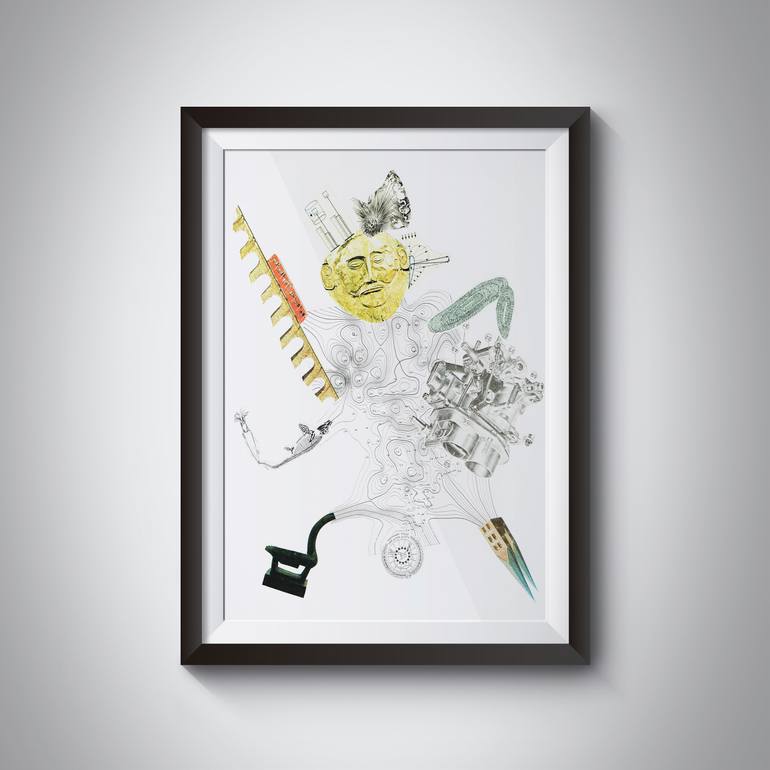 Original Figurative Other Collage by Thomas Nagel