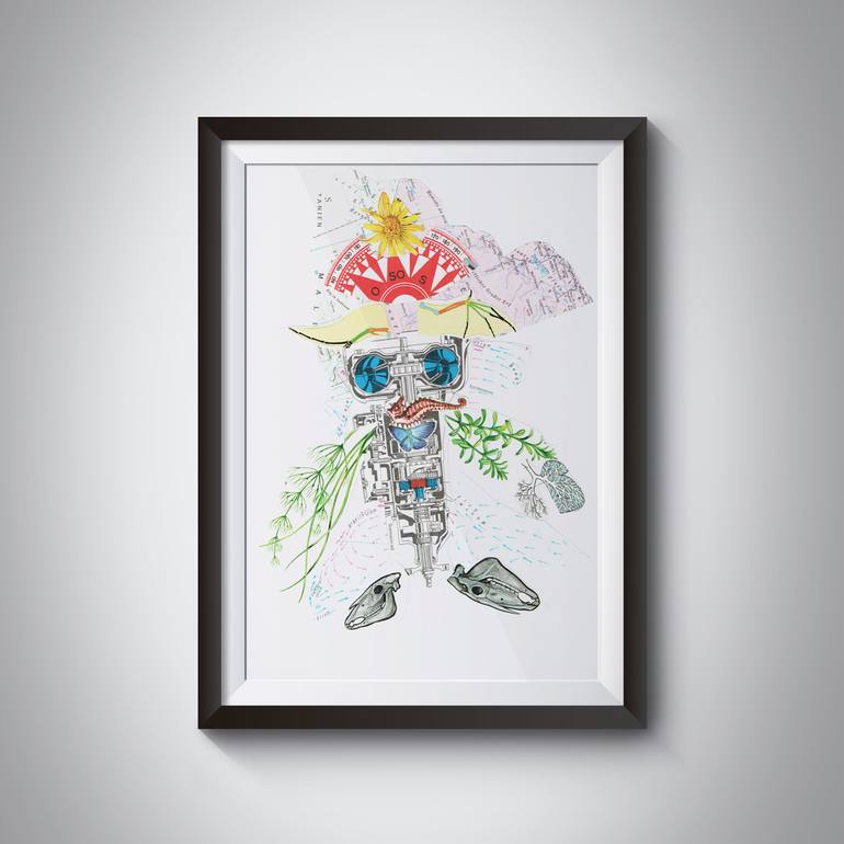 Original Surrealism Other Collage by Thomas Nagel