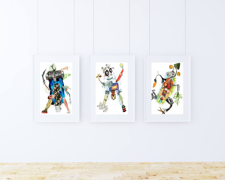 Original Surrealism Other Collage by Thomas Nagel