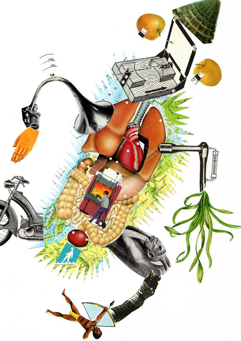 Print of Conceptual Classical mythology Collage by Thomas Nagel