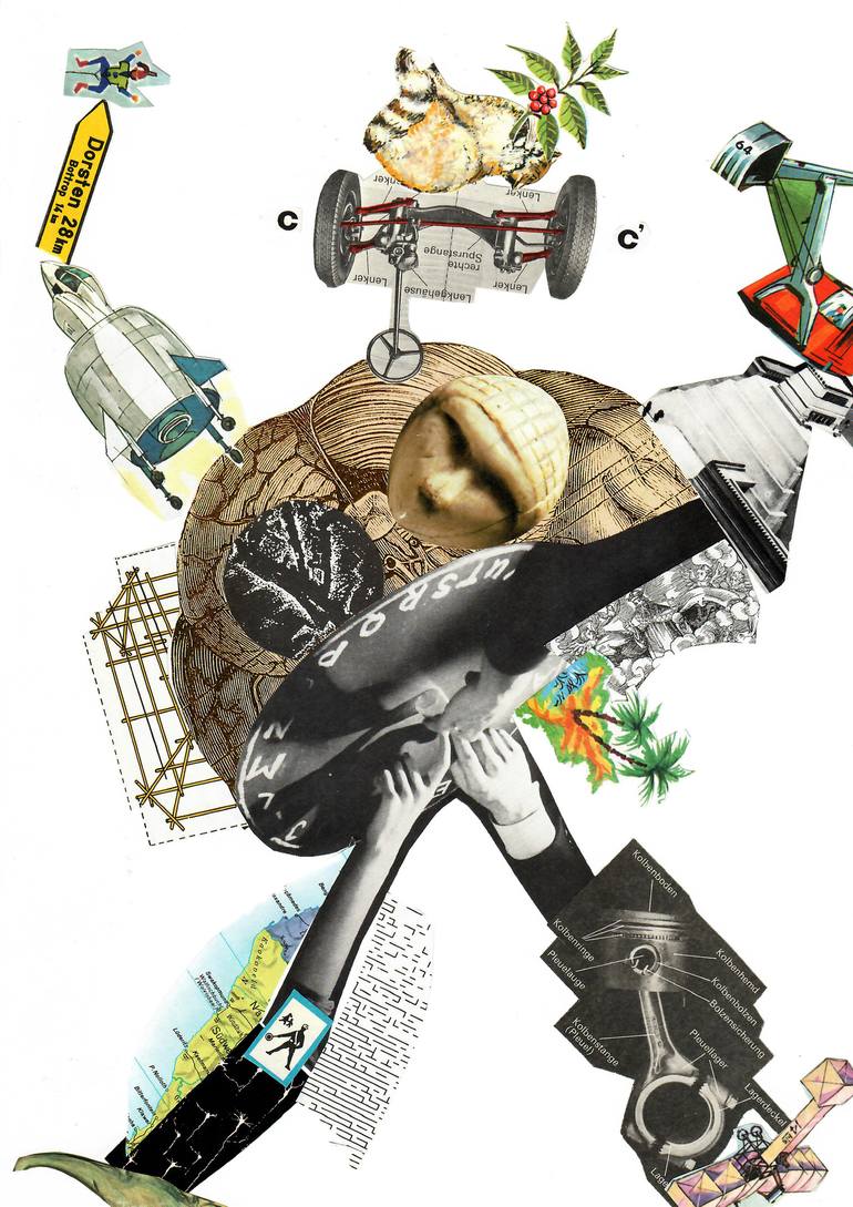 Print of Conceptual Classical mythology Collage by Thomas Nagel