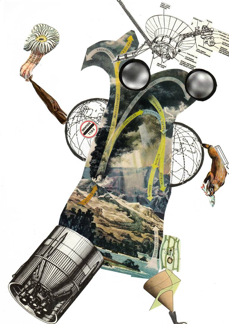 Print of Conceptual Classical mythology Collage by Thomas Nagel