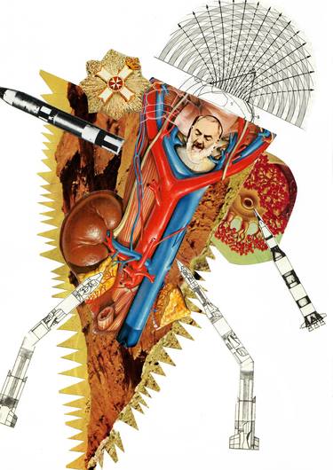 Original Conceptual Classical mythology Collage by Thomas Nagel