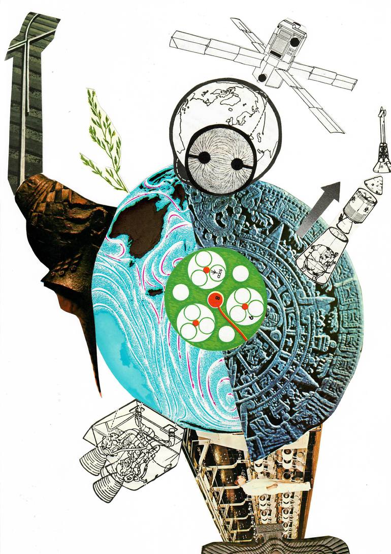 Print of Conceptual Classical mythology Collage by Thomas Nagel