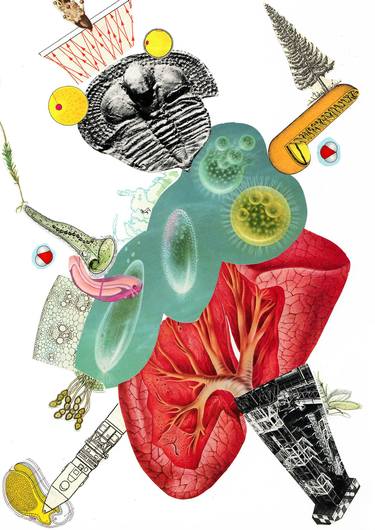 Original Classical mythology Collage by Thomas Nagel