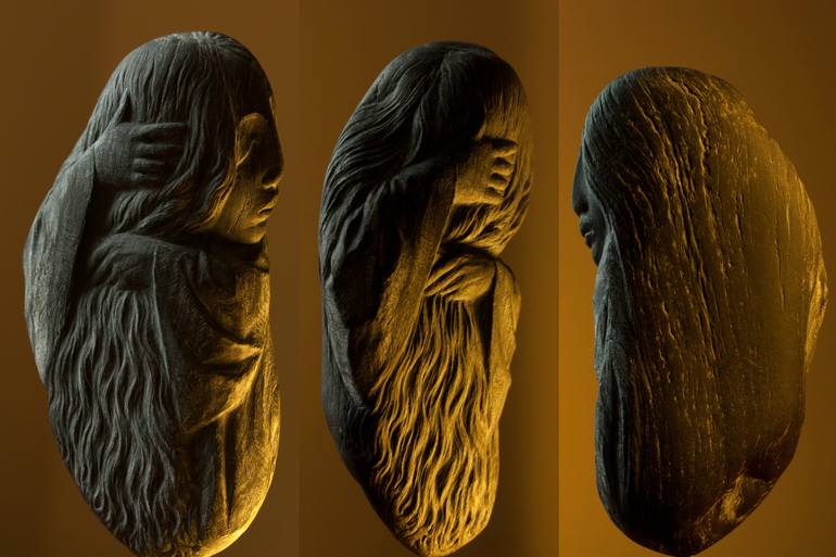 Original Figurative Women Sculpture by Yuriy Rymar