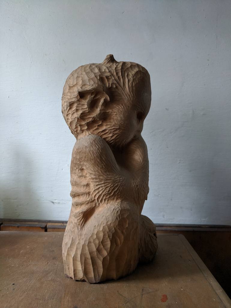 Original Figurative Fantasy Sculpture by Yuriy Rymar