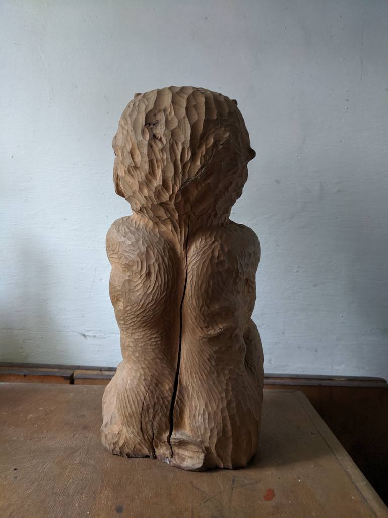 Original Figurative Fantasy Sculpture by Yuriy Rymar