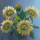 Sunflowers by Valentina Boiko