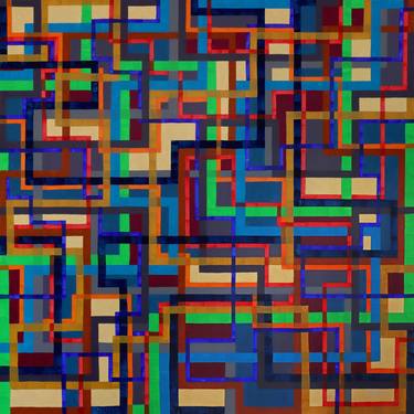 Print of Abstract Time Paintings by Ariel Zachor