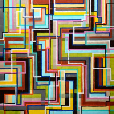 Original Conceptual Abstract Paintings by Ariel Zachor