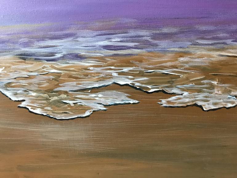 Original Fine Art Seascape Painting by Alicia Lopez