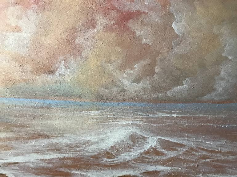 Original Realism Seascape Painting by Alicia Lopez