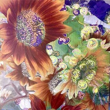 Original Floral Mixed Media by Kerrie Smith