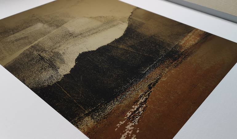 Original Abstract Landscape Printmaking by Hamish Macaulay